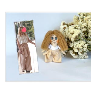 Custom Photo Doll, Personalized Portrait Doll, OOAK Fabric Lookalike Doll, Handmade Keepsake, Memorial or Remembrance Gift, Mini me doll