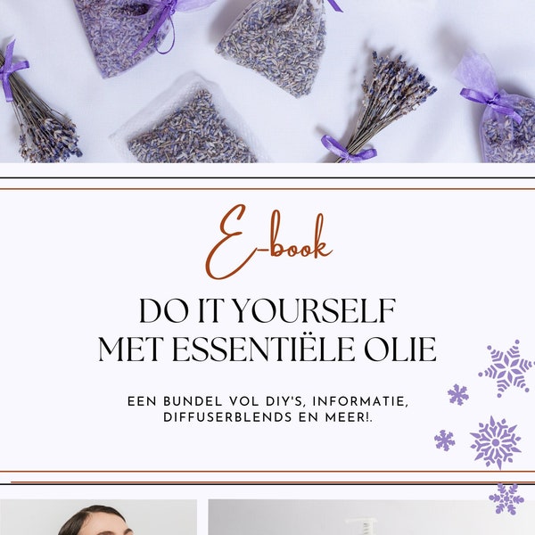 E-book DIY (Do It Yourself), Handboek vol informatie om zelf schoonheids producten te maken. (Nederlands geschreven)