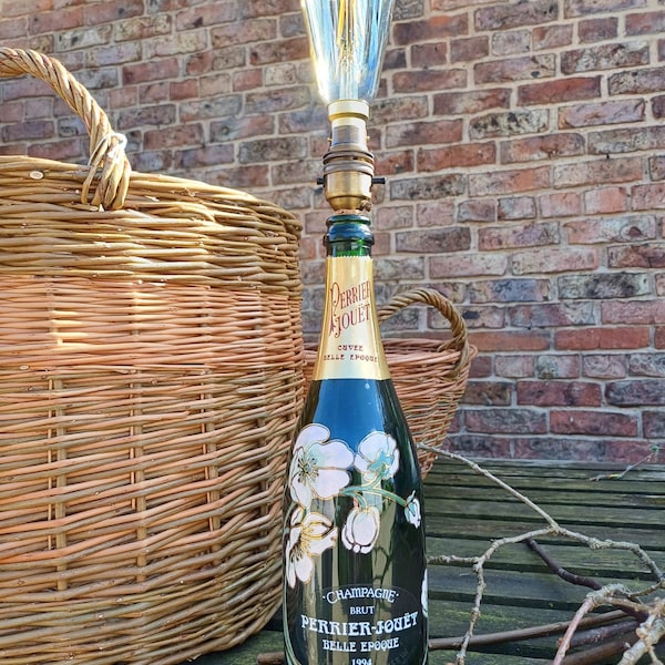 Perrier Jouet Champagnerflaschenlampe