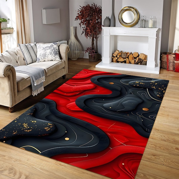 Modern Design Rug, Innovative Design, Modern Decoration, Trendy Rug, Room Decoration, Living Room Rug, Area Rug, Bedroom Rug, Salon Rug