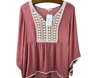 Women's airy blouse ILLA ILLA 100% rayon size M