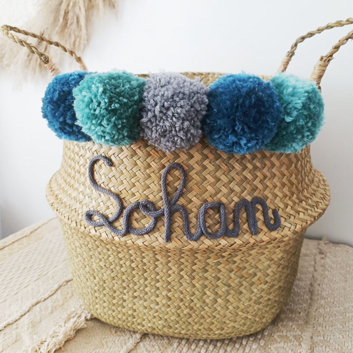 Personalized Knitting Basket - Etsy Personalized Knitting Basket - Etsy