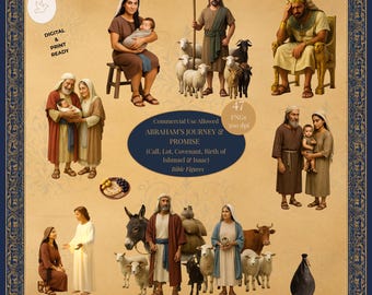 Abraham Clipart, Gamla testamentet PNG, Bibelfigurer Clipart, Bibliska personer, Första Mosebokens bibelberättelse, Gamla testamentets figurer, Bibelresurser