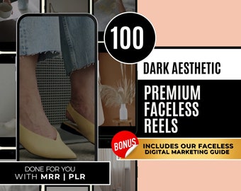 Gesichtslose Rees mit Master Resell Rechte, MRR & Privatmarkenrechte PLR, DFY Resell Instagram Vorlagen für Digital Marketer