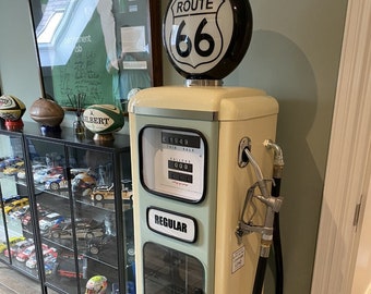 Générique Pompe Station Service US Bois Route 66 Boite