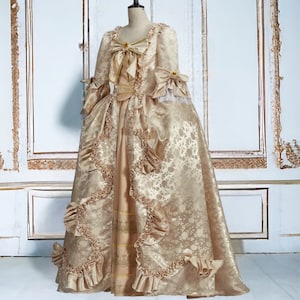 18.Jahrhundert Renaissance Viktorianisches Kleid, Marie Antoinette Ballkleid, Vintage Prinzessinnen Kleid, Rokoko Kleid, Fantasy Kleid, Historisches Kleid Bild 2