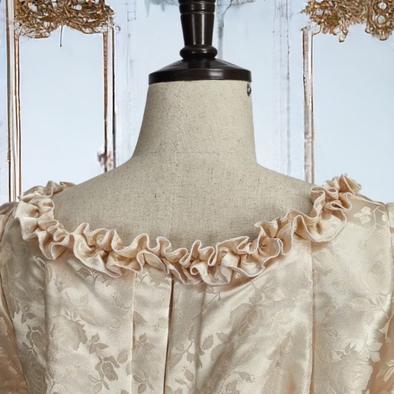 18.Jahrhundert Renaissance Viktorianisches Kleid, Marie Antoinette Ballkleid, Vintage Prinzessinnen Kleid, Rokoko Kleid, Fantasy Kleid, Historisches Kleid Bild 7