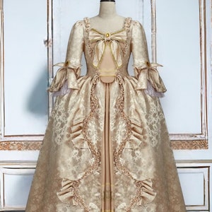 18.Jahrhundert Renaissance Viktorianisches Kleid, Marie Antoinette Ballkleid, Vintage Prinzessinnen Kleid, Rokoko Kleid, Fantasy Kleid, Historisches Kleid Bild 1