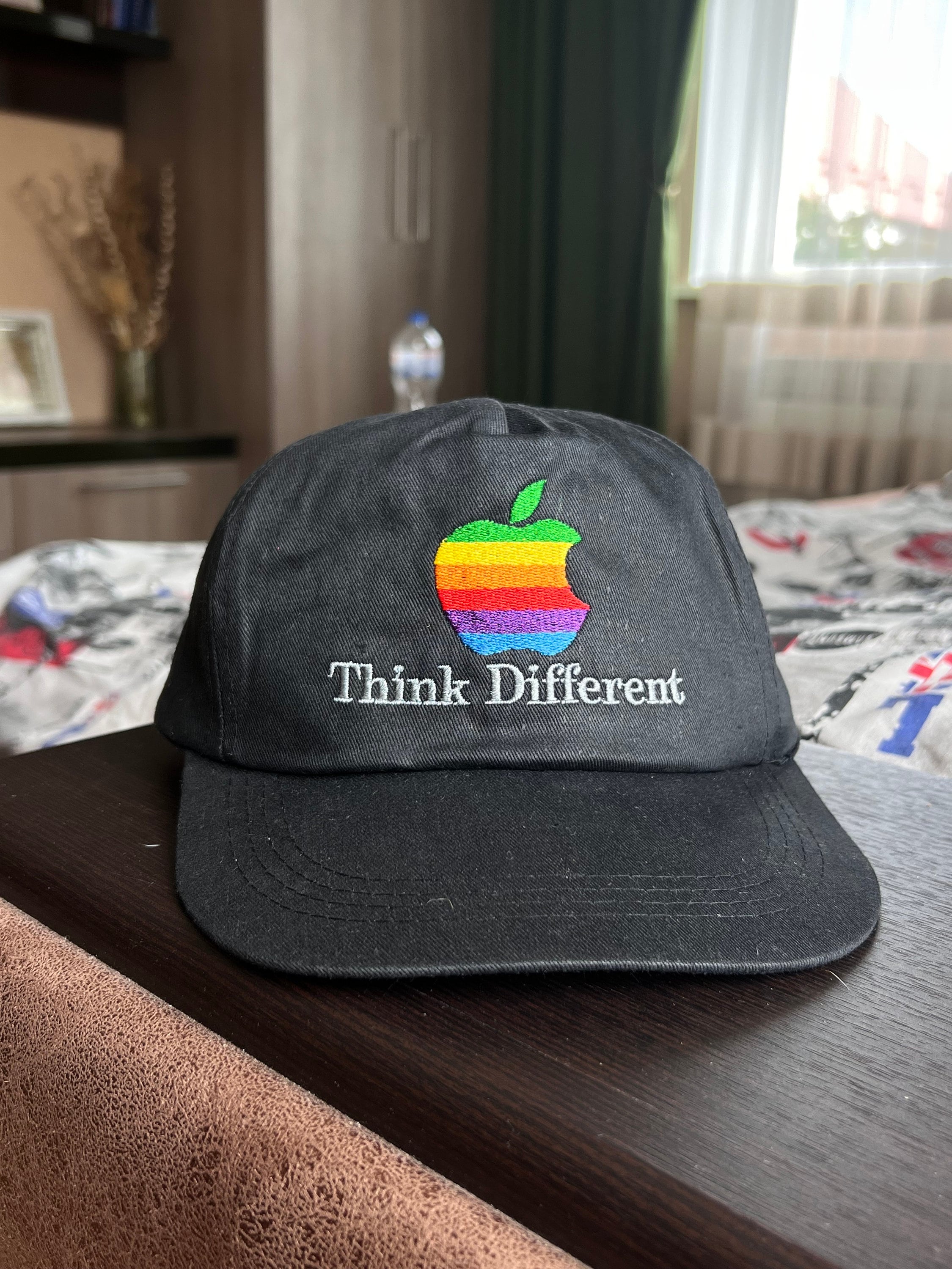 Vintage Apple Computer Company Cap Hat Apple Think Different Vintage Apple Computer Company Cap Hat Apple Think Different