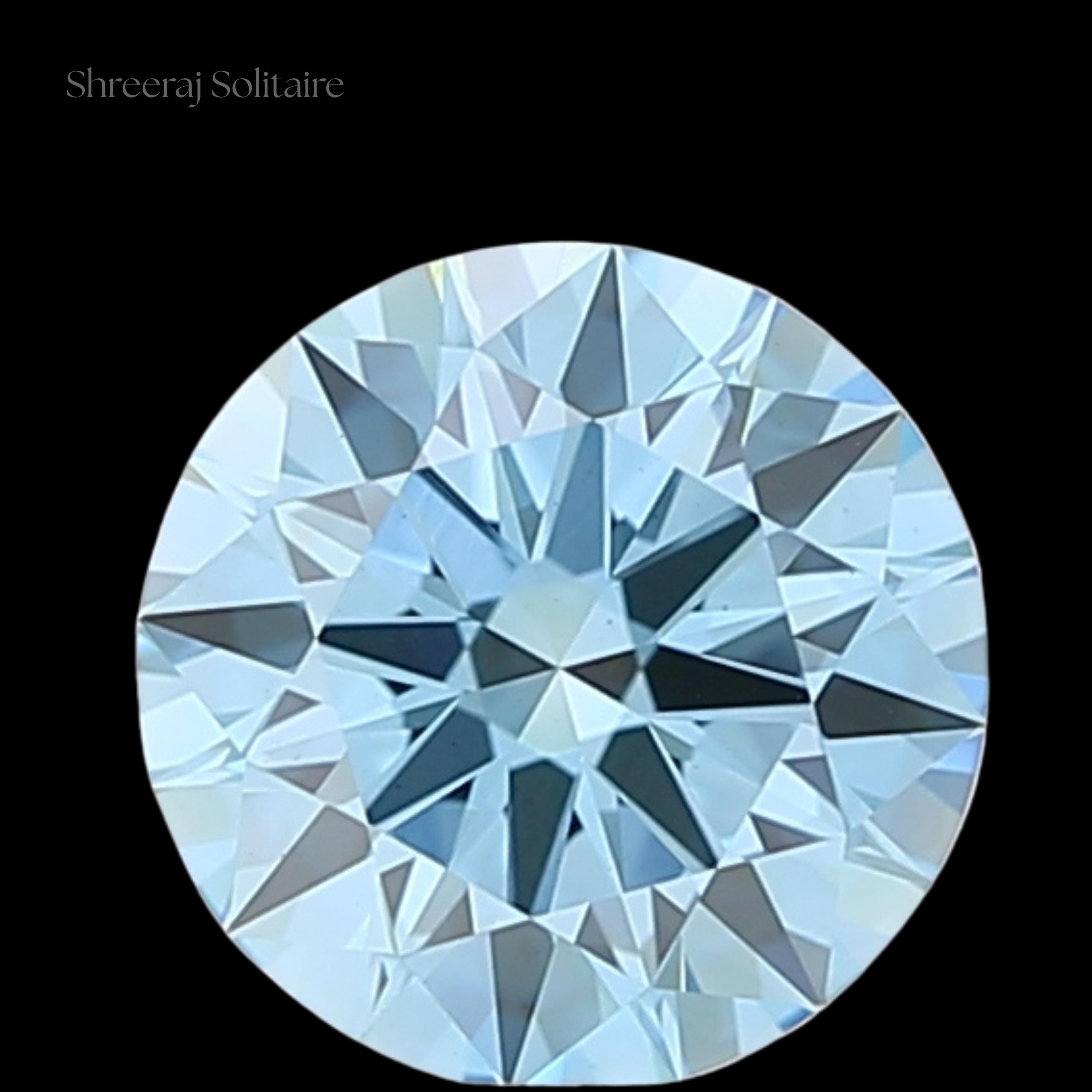 ⭐︎Diamond★ページ 1 Ct Vivid Blue Lab Grown Diamond | VS1 IGI Certified, CVD HPHT
