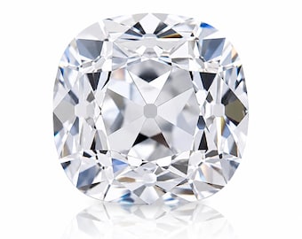 2.00 Carat Old Mine Cushion Lab Grown Diamond , F Color VS1 clarity , IGI Certified Loose Diamond