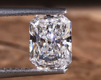 IGI Certified Radiant Cut Lab Grown Diamond | Loose Stone, E/F Color, Mother's Day gift