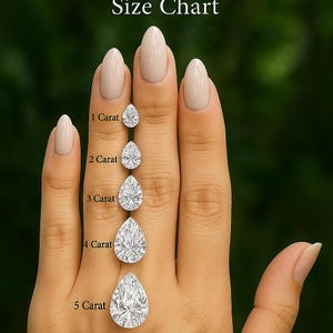 IGI Certified Pear Lab Diamond | 1–5 Carat Loose Stone | EF Color VS–Vvs Clarity | Sustainable Ethical Diamond Stone for Engagement Ring |