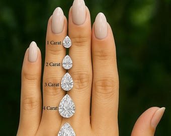 IGI Certified Pear Lab Diamond  |  1–5  Carat  Loose Stone |  EF   Color  VS–Vvs  Clarity  | Sustainable Ethical Diamond  Stone  for Eng