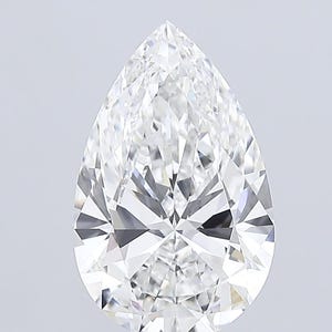 5.00 Carats Pear Cut Lab Grown Diamond | IGI Certified Diamond | Colorless White Diamond | Conflict-Free & Internationally Approved |