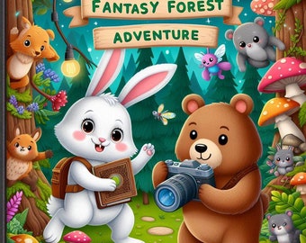 Adventure in Enchanted Forest: Children's E-book with Popular Search Keywords Included , MP4 , two versions.