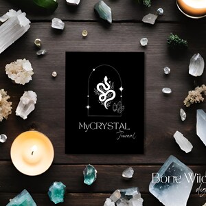 MyCrystal Digital Planner / Digital Printable / INSTANT DOWNLOAD / Digital Crystal Planner /  Spiritual Journal Planner / Witchy Planner