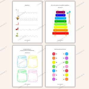 Livret d'activités Formes et Couleurs PDF image 3