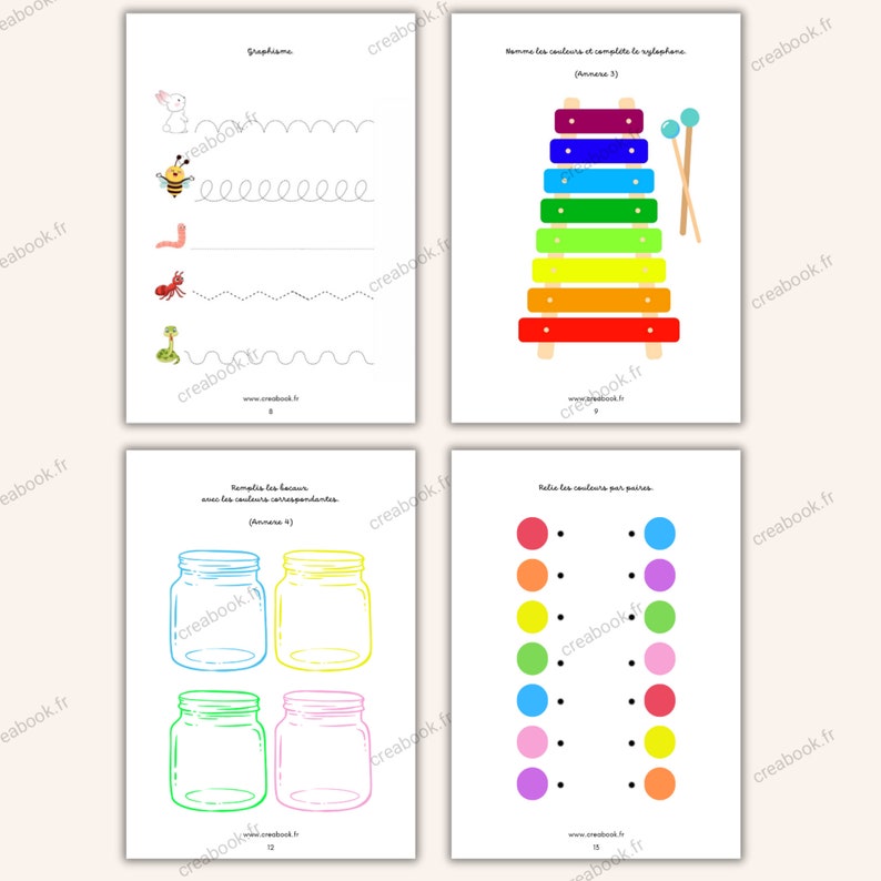 Livret d'activités Formes et Couleurs PDF image 3