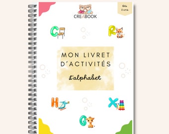 Alphabet activity booklet PDF