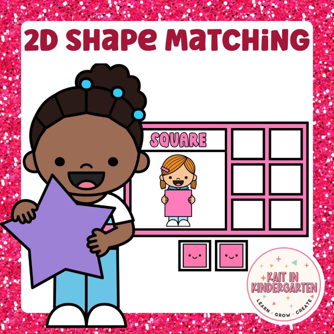 2D Shape Sorting Activity Printable | Kindergarten Math Centers, Shape ...