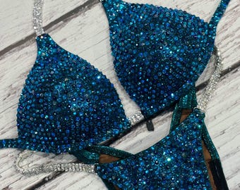 Competition Bikini Suit, NPC Bikini, Posing Bikini, IFBB Bikini, Wellness Competition Bikini, Custom Bikini Suit, WBFF, Swimsuit, Figure