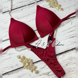 Bikini Base, Competition Bikini Suit, NPC Bikini, Posing Bikini, IFBB Bikini, Wellness Competition Bikini, Custom Bikini Suit, WBFF Suit,