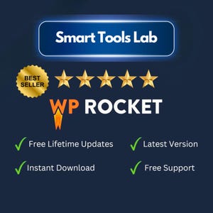 WP Rocket（GPLライセンス） • ウェブサイト速度最適化プラグイン • 生涯アクセス • 即時ダウンロード
