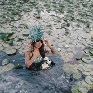 Lily Pad Hat - Etsy
