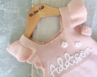 Personalised Knitted Baby Cardigans