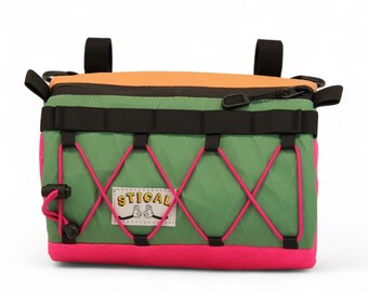 Torba na kierownicę - 3L, Stical, Cascalho, Bikepacking, X-pac®, Bolsa para guiador HB21