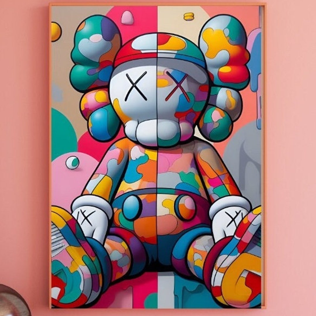 Kaws Poster Printable KAWS Graffiti Poster Hypebeast Toys Kaws Kaws Poster Printable KAWS Graffiti Poster Hypebeast Toys Kaws