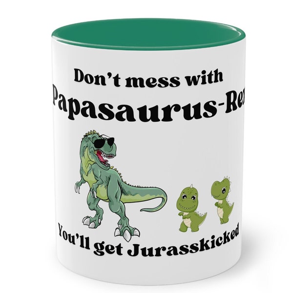 Papasaurus rex | Dad mug |Papa Kaffee Tasse | Geschenke für Papa Tasse | Father's Day | birthday | father | Gift idea | Vatertag Geschenk