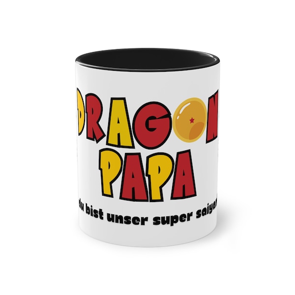 Papa Kaffee Tasse | Geschenke für Papa Tasse | Dragon ball mug | Dad mug | Father's Day | birth | Children | father | cup| Gift idea