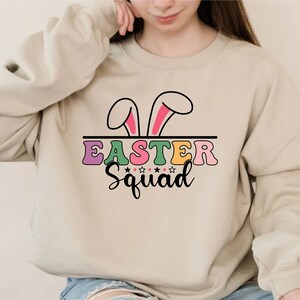Easter squad svg , Happy Easter Svg , Easter Vibes Svg, Bunny Svg, Family Easter Svg, Easter Shirt Svg, Easter Svg, Png, Dxf , Cricut File