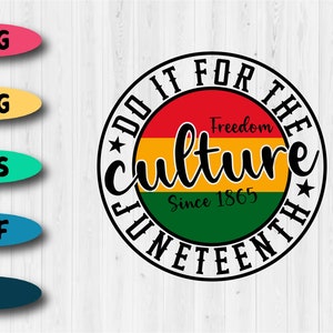 Doe het voor de cultuur SVG, Afrika kaart SVG, zwarte geschiedenis maand SVG, trendy Juneteenth SVG, cut-bestanden voor Circut PNG digitale download