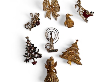 Custom Vintage Brooch Pull - all themes