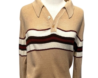 vintage cavallini fishermen / surfer style sweater size L