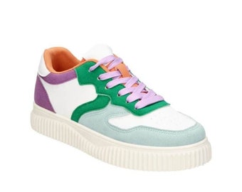 Scarpe da ginnastica alla moda | Sneakers a cestello basso Colori | Multiplo