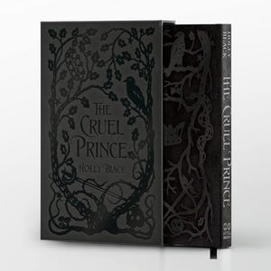 The Cruel Prince - Edycja kolekcjonerska w twardej oprawie autorstwa Holly Black - luksusowa aksamitna okładka i wstążkowa zakładka, książka ze specjalnego wydania.