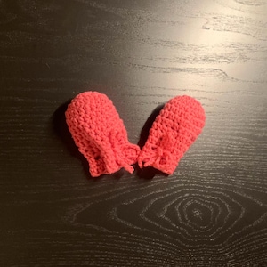 Crochet Baby Mittens