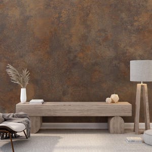 VINTAGE Concrete Wallpaper | Cracked Obsolete Stone Mural | Faux Texture Peel and Stick | Removable Wall Art | Living Room Decal 559