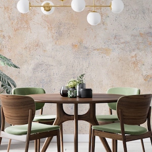PERFECT Vintage Concrete Wallpaper | Obsolete Stone Wallpaper | Grunge Texture | Peel and Stick Removable Wall Art | Living Room Decal 559