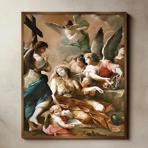 Mary Magdalene Art Print: 18th Century Baroque Biblical Painting
