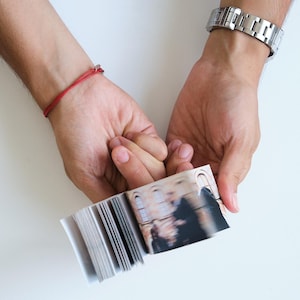 Livro de memórias animadas de formatura, flipbook personalizado - álbum de fotos de presente para melhor amigo e namorado | Caixa de presente de Natal, ideias para presente de diário de viagem