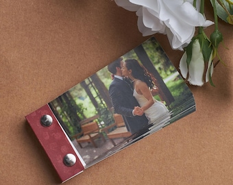 Photo Cover Flip Book from Your Video, Custom Animated Movie Book