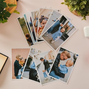 Best Quality Instant Photo Prints 4x6, Custom Photo Prints for Wedding Album, Family Memory Gift, Personalized Photo Gift for Anniversary
