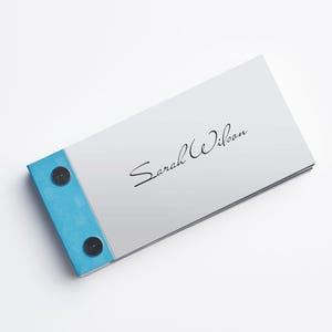 Signature Name Flip Book from Video, Script Name Cover Movie Book