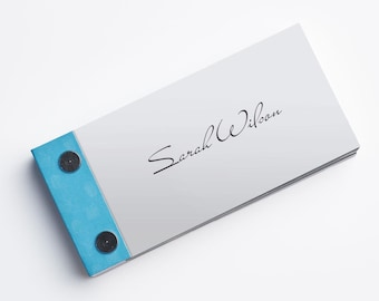Signature Name Flip Book from Video, Script Name Cover Movie Book