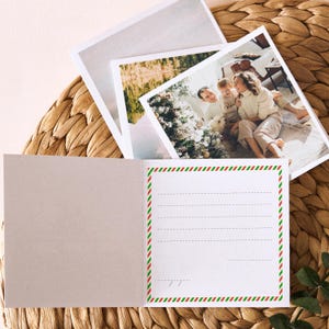 Personalized Photo Greeting Cards – Set of 12 Custom 4x4 Prints, Holiday, Thank You, Wedding, Baby, Gift Note Cards, Christmas Photo Gift